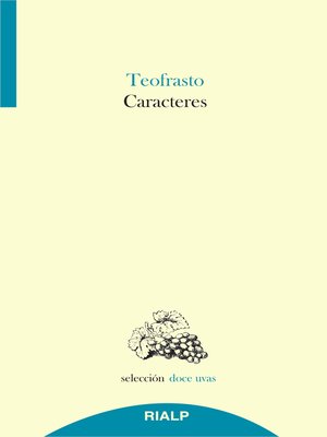 cover image of Caracteres